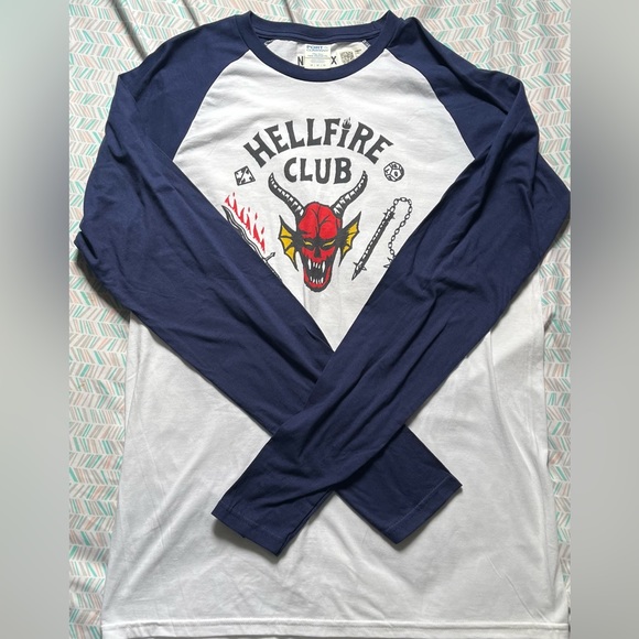 Stranger Things 4 Hellfire Club Shirt - Picture 2 of 4